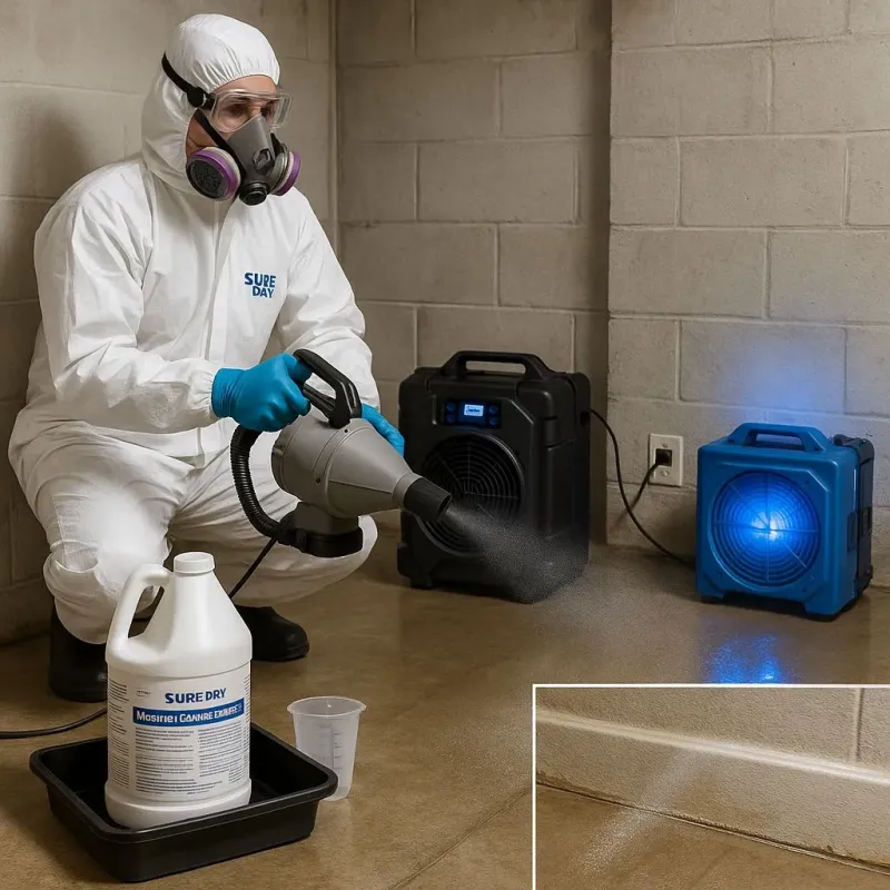 Sanitization and Odor Removal process in Green Island, NY